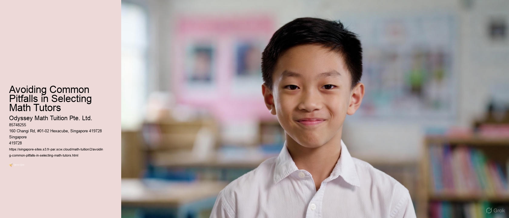 Avoiding Common Pitfalls in Selecting Math Tutors
