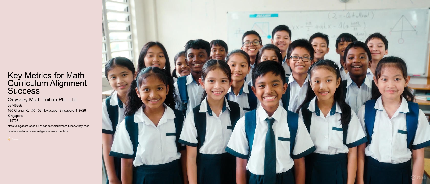 Key Metrics for Math Curriculum Alignment Success