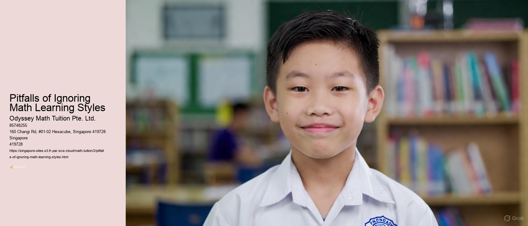 Pitfalls of Ignoring Math Learning Styles