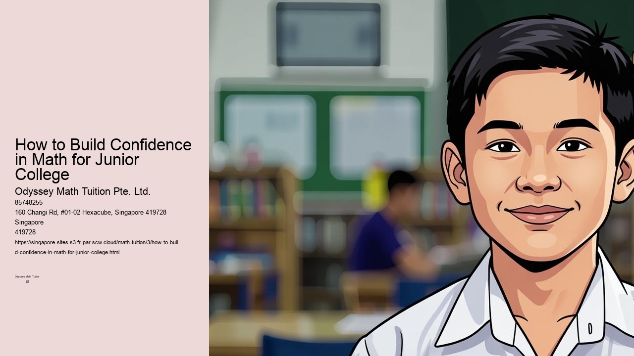 How to Build Confidence in Math for Junior College Odyssey Math Tuition Pte. Ltd. How to Build Confidence in Math for Junior College