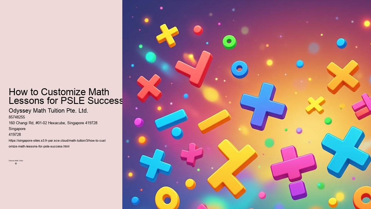 How to Customize Math Lessons for PSLE Success