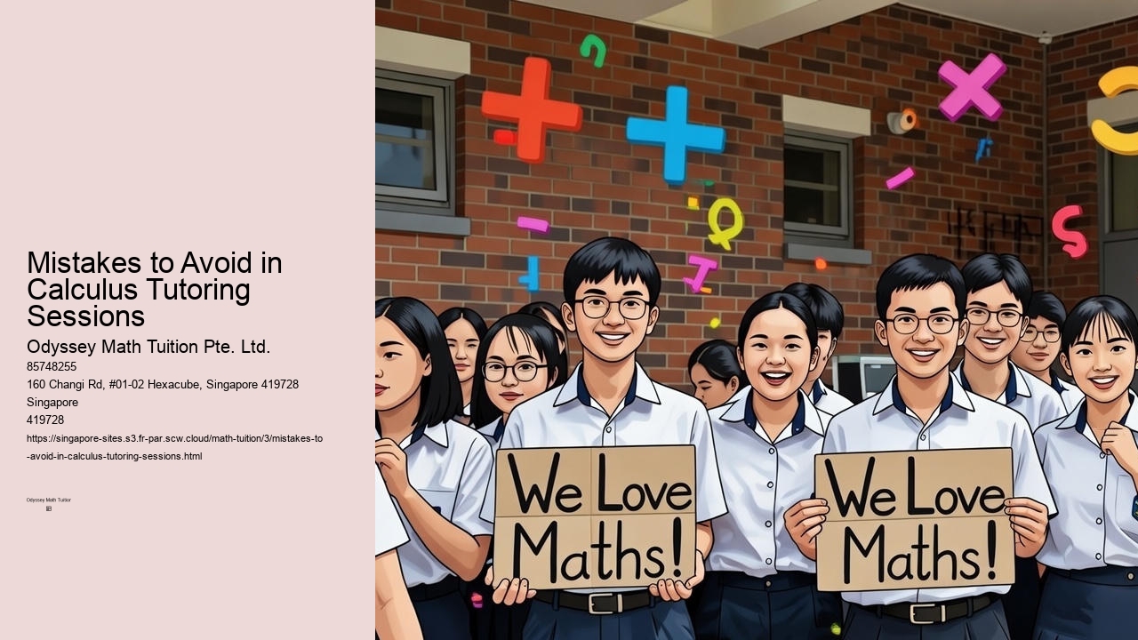 Mistakes to Avoid in Calculus Tutoring Sessions