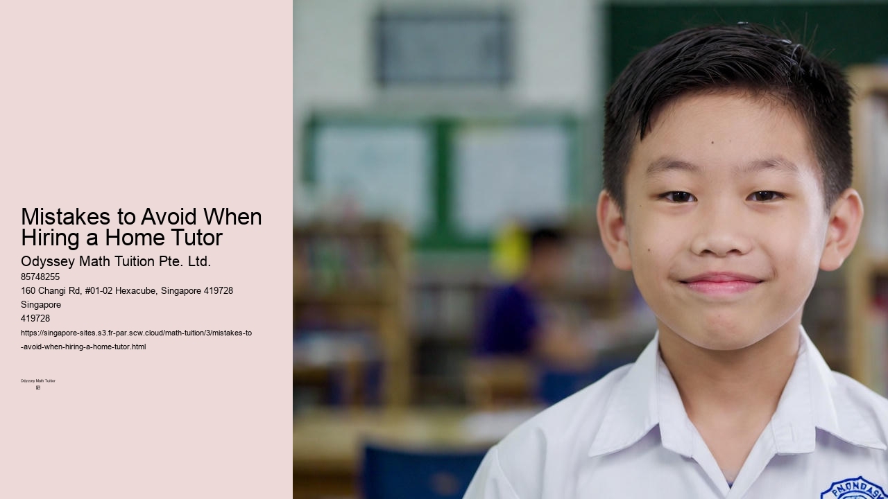 Mistakes to Avoid When Hiring a Home Tutor