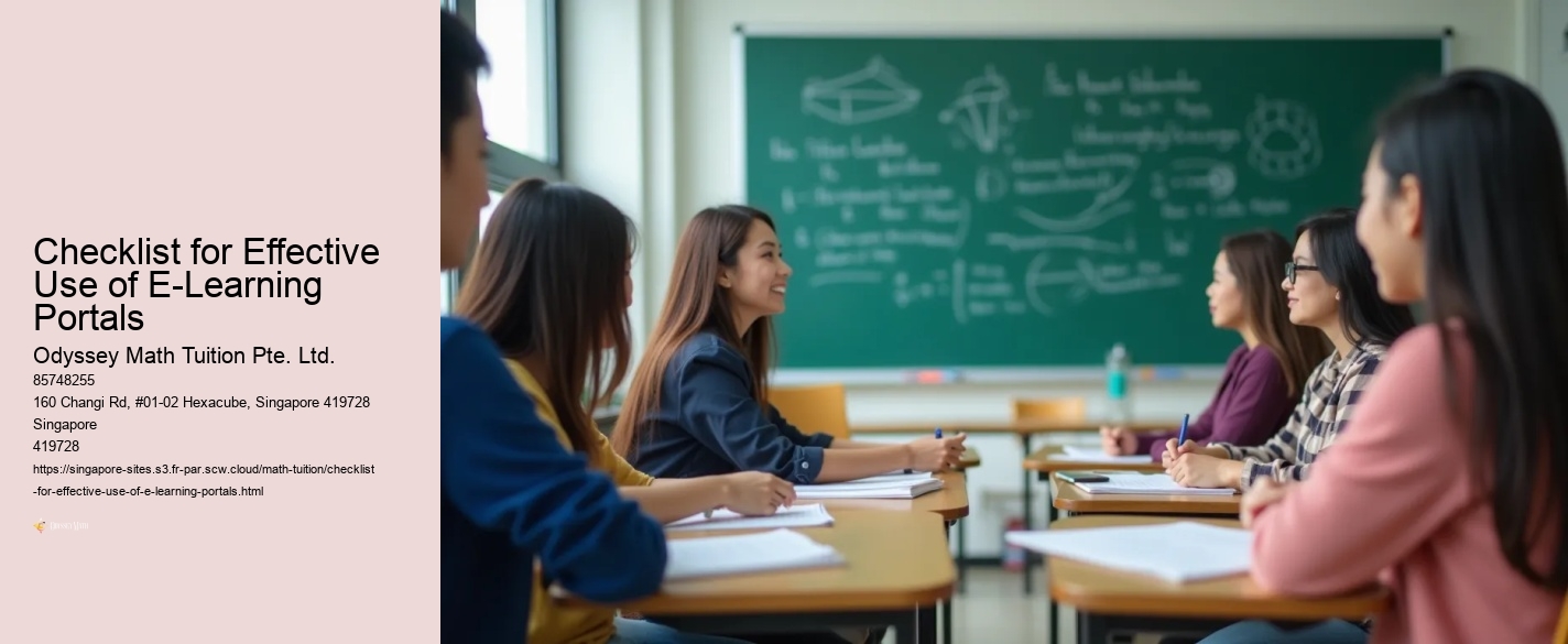 Checklist for Effective Tuition Feedback Sessions